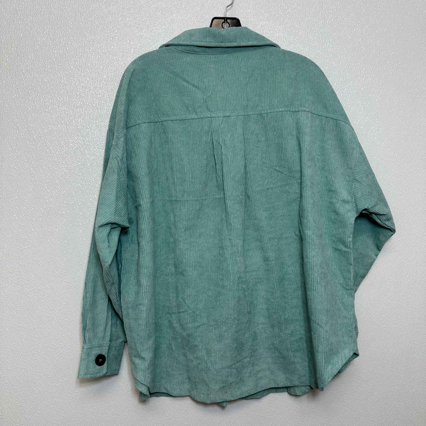 Jacket Shirt By Zenana Outfitters  Size: L