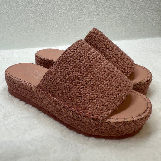 Sandals Heels Wedge By Coconuts  Size: 7