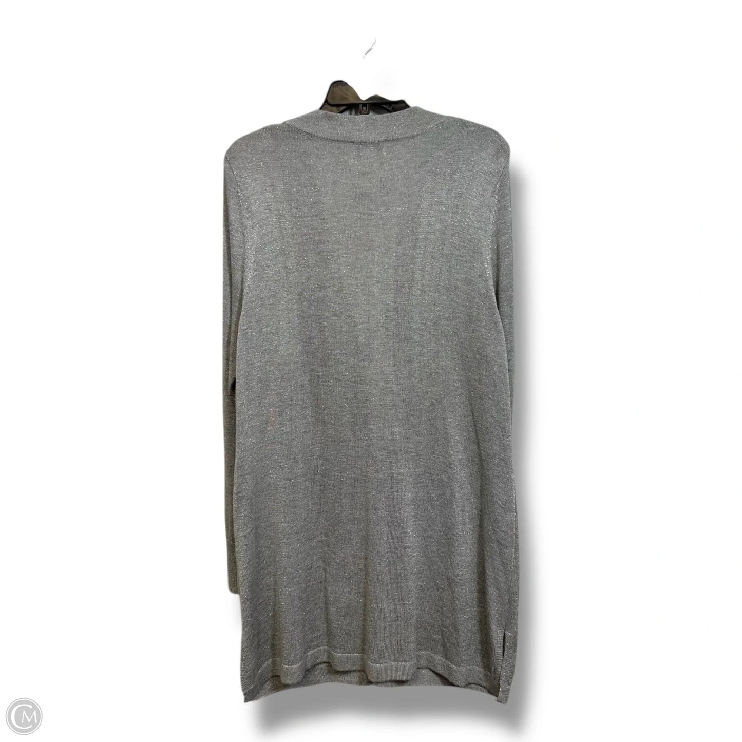 Cardigan By Kate & Mallory In Silver, Size: 1x