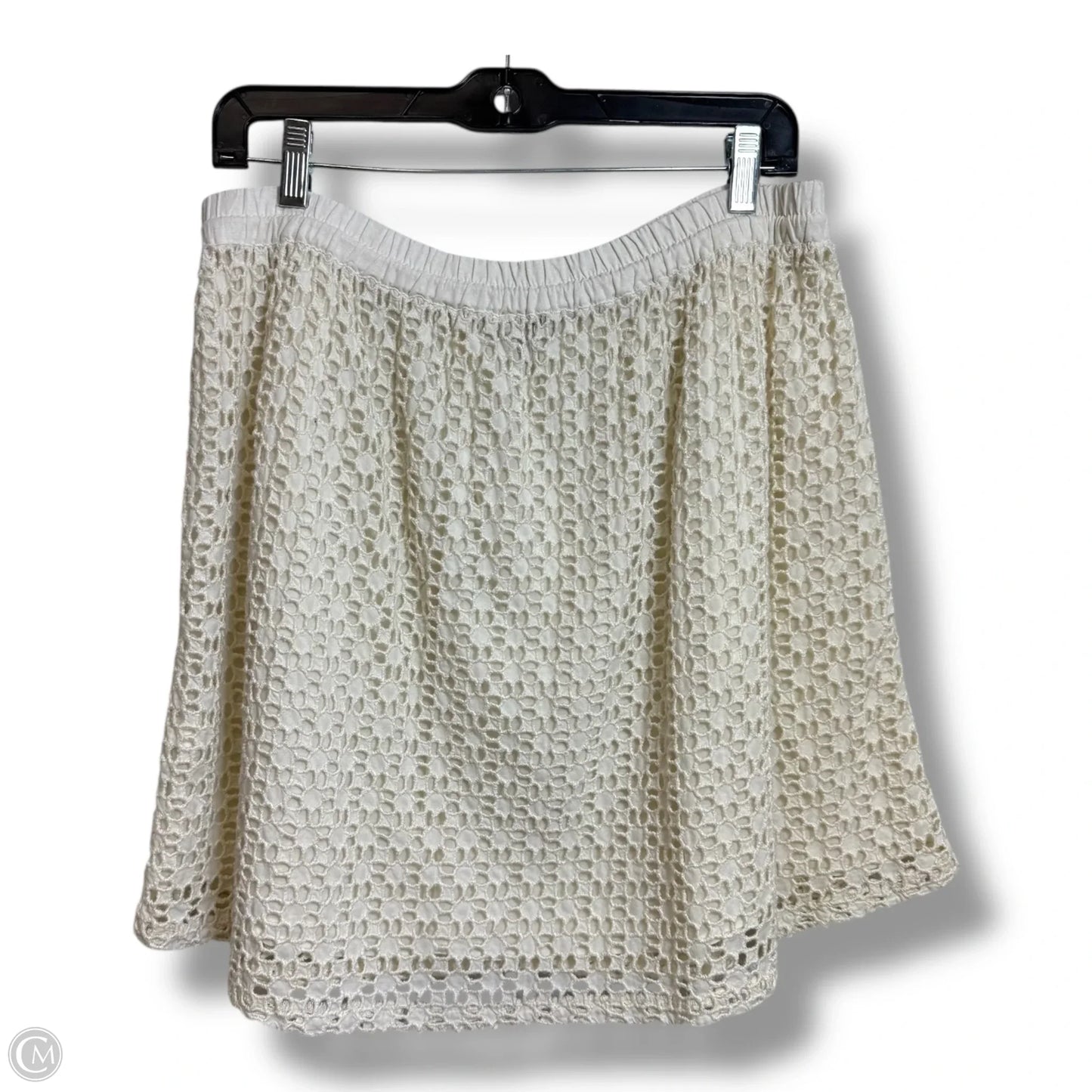 Skirt Mini & Short By Lucky Brand In Ivory, Size: S