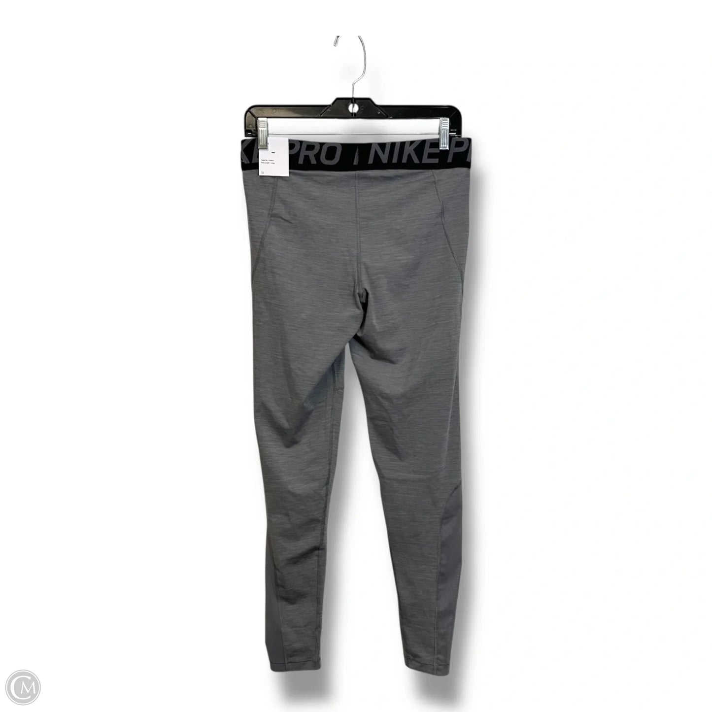 Nike PRO Athletic Leggings By Nike Apparel In Grey, Size: Xl