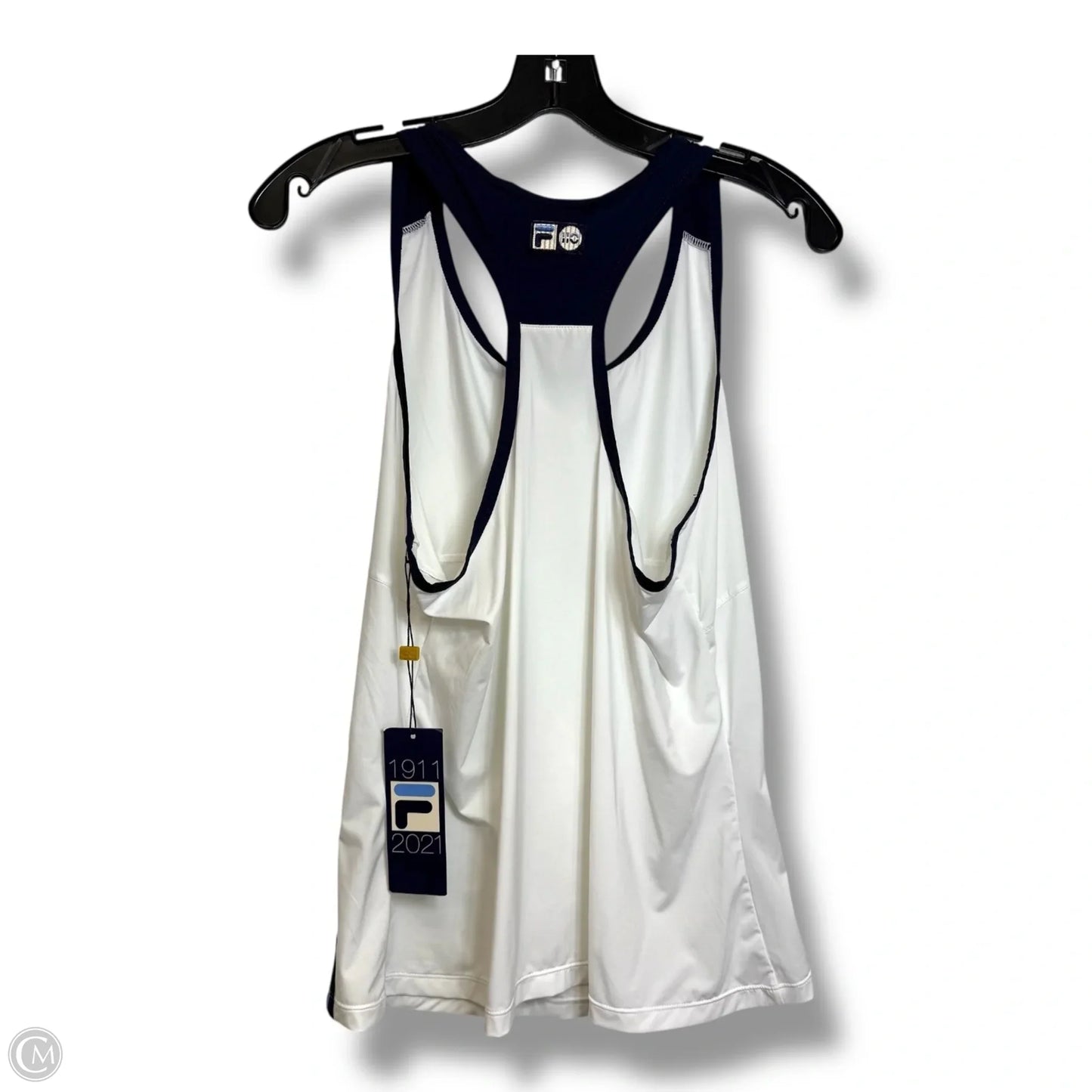 Athletic Tank Top By Fila In White, Size: Xl