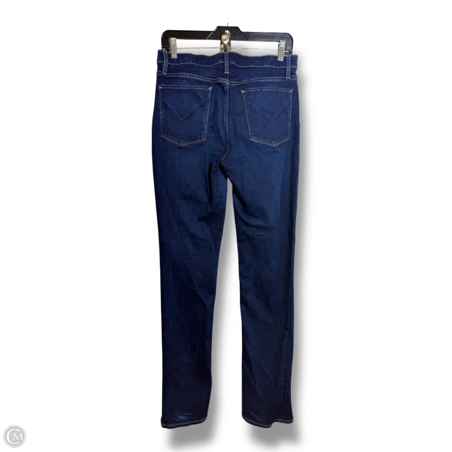 Jeans Straight By Hudson In Blue Denim, Size: 10