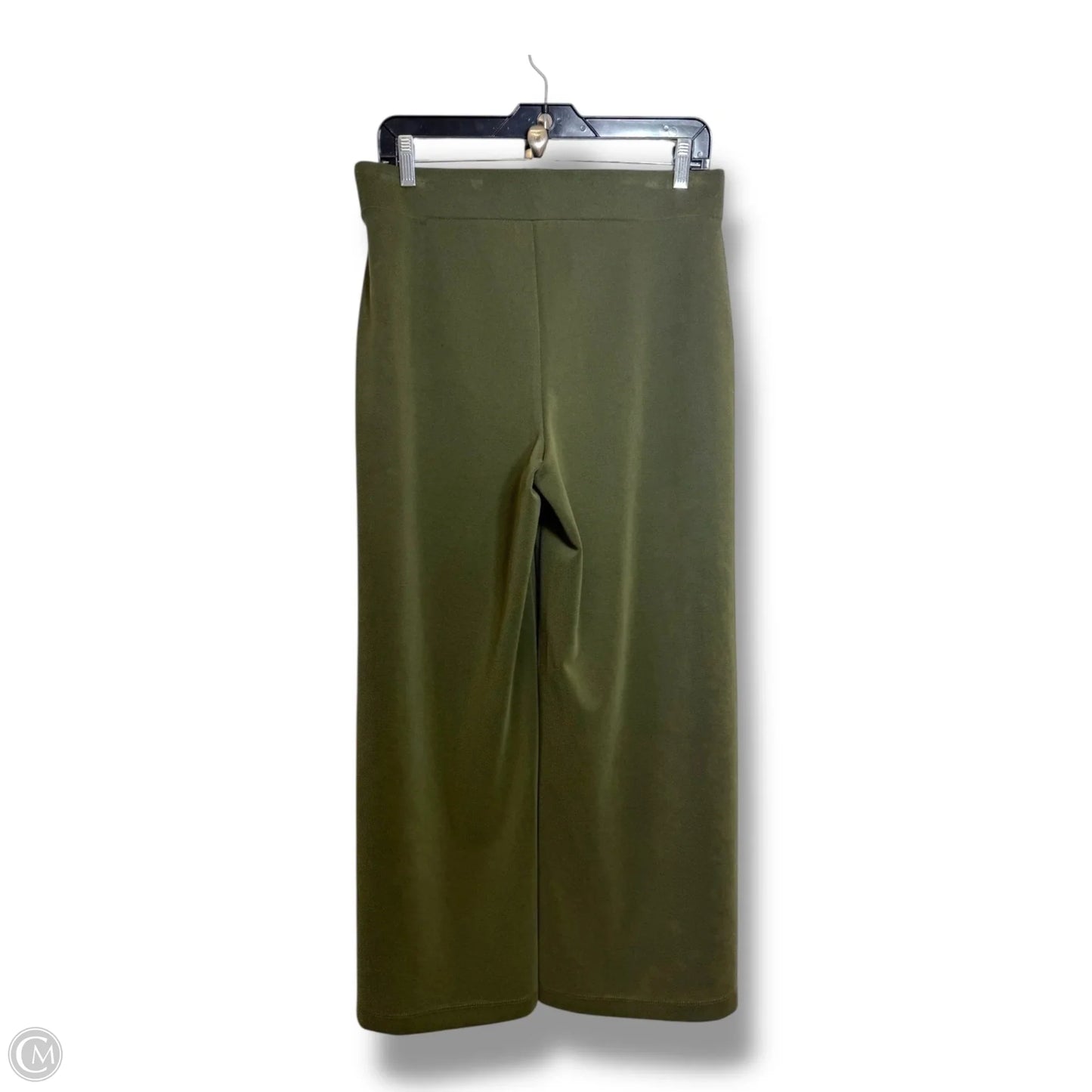 Pants Wide Leg By Loft In Green, Size: M