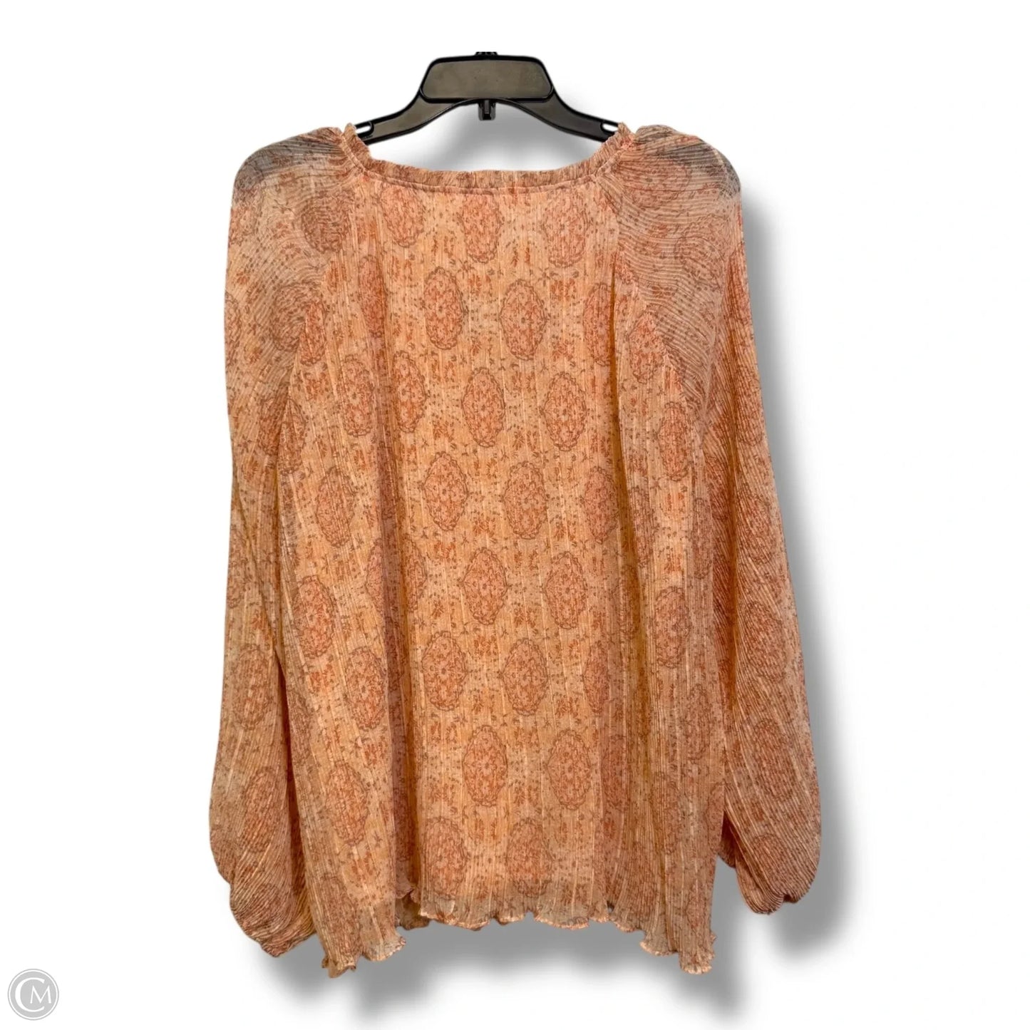 Top Long Sleeve By Lc Lauren Conrad In Pink, Size: Xl