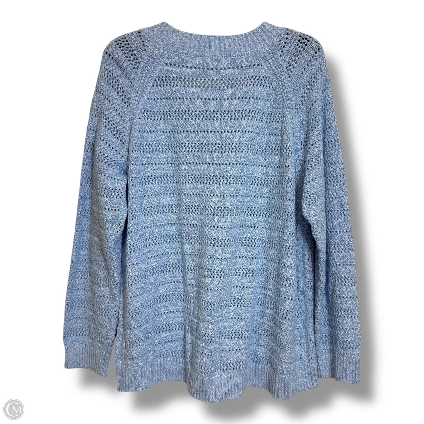 Sweater By Talbots In Blue, Size: Xl