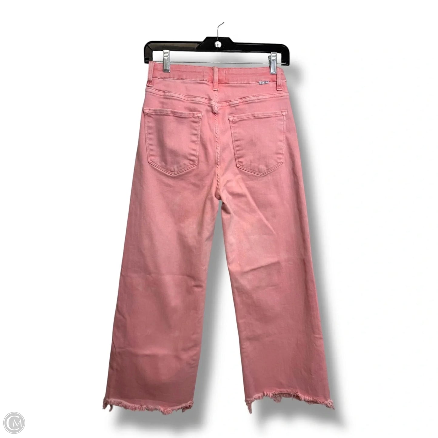 Jeans Wide Leg By Risen In Pink, Size: 4