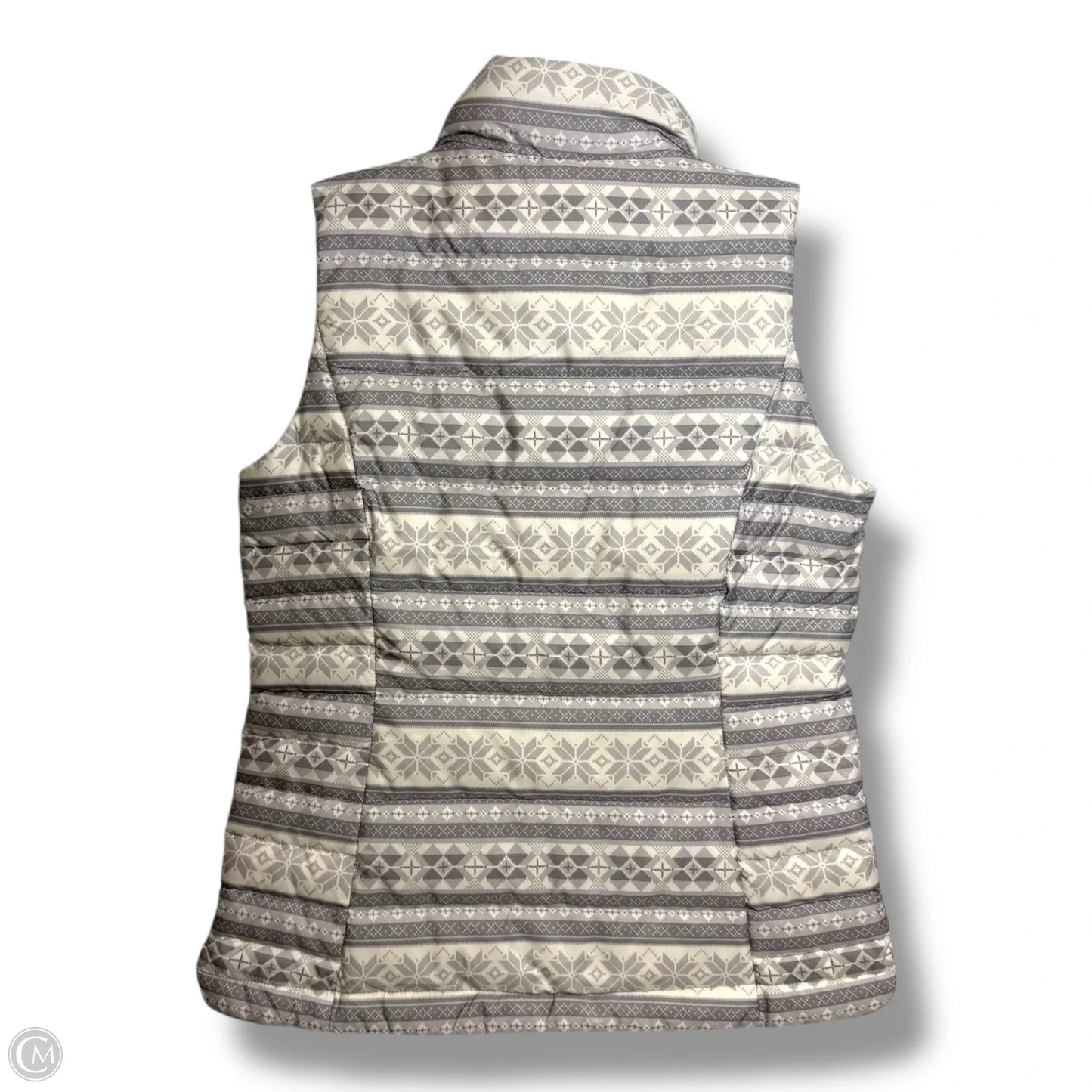 Vest Puffer & Quilted By Lands End In Grey, Size: Xs