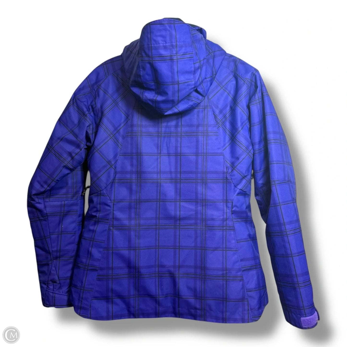 Coat Parka By Columbia In Plaid Pattern, Size: M