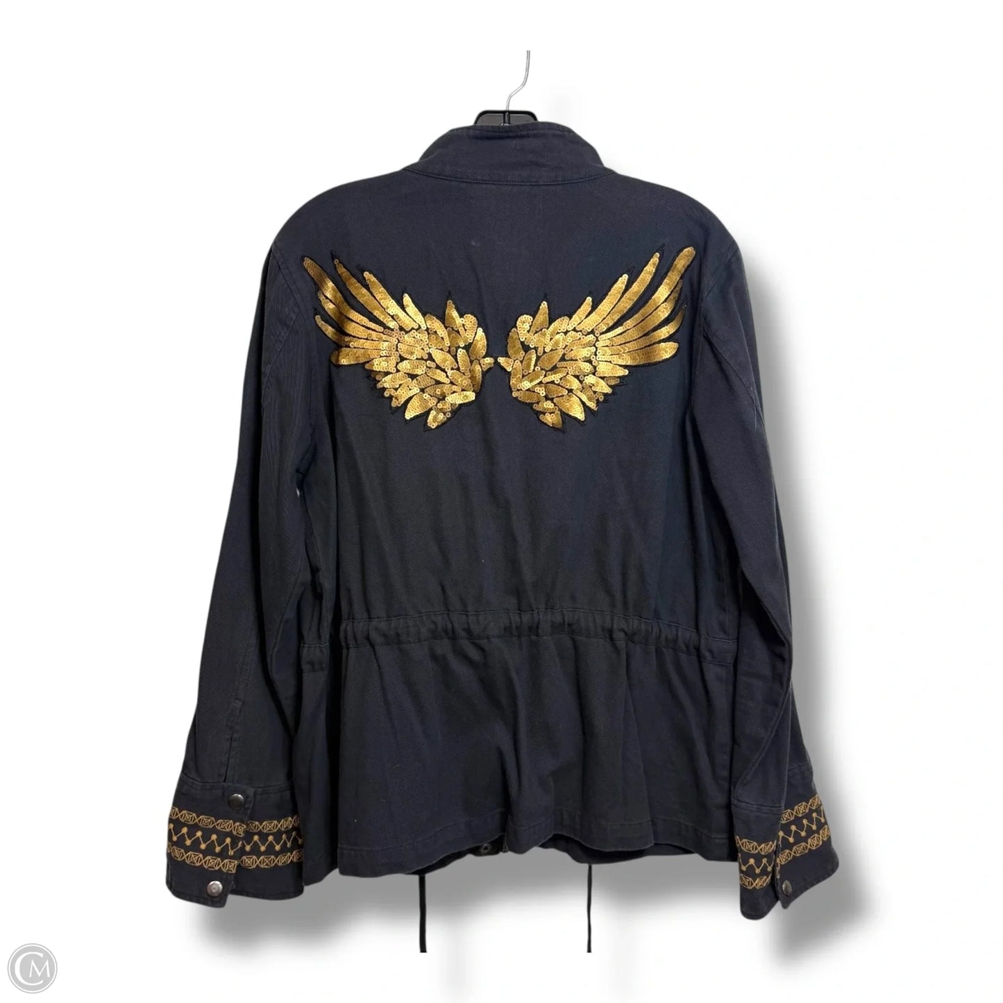 Jacket Denim By SHERYL CROW In Black, Size: L