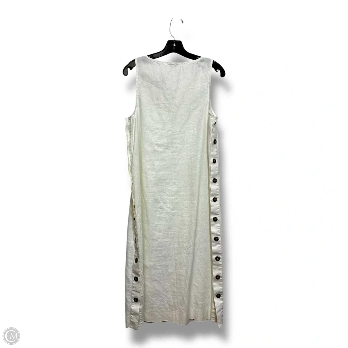 Dress Casual Midi By Madewell In Ivory, Size: S