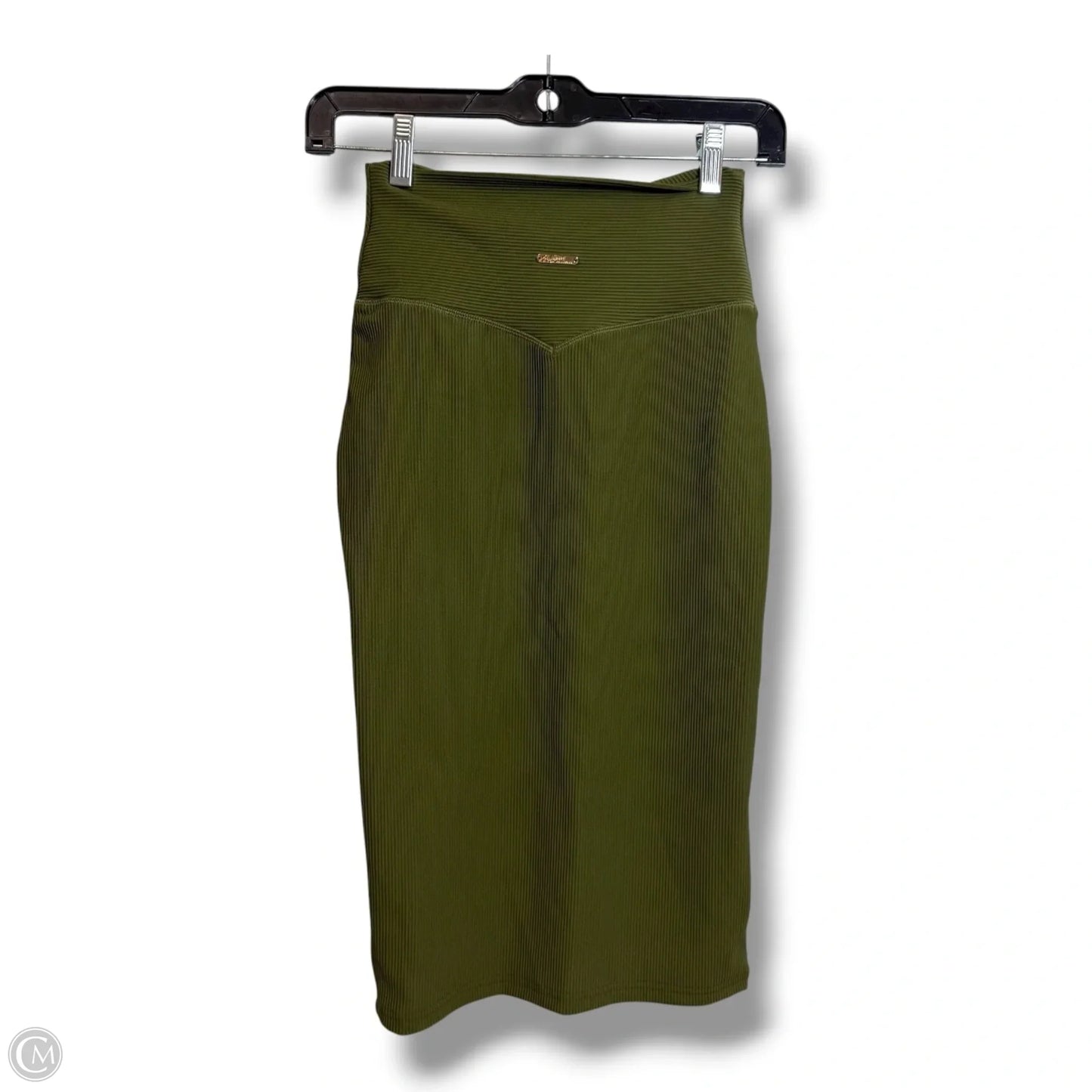 Skirt Mini & Short By Buffbunny In Green, Size: M
