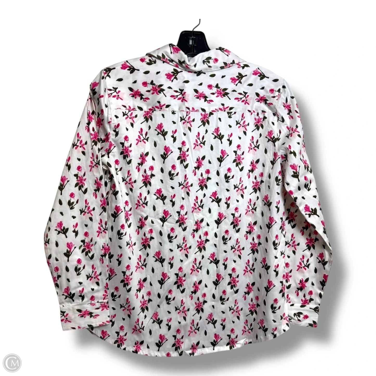 Top Long Sleeve By Cme In Floral Print, Size: Sp