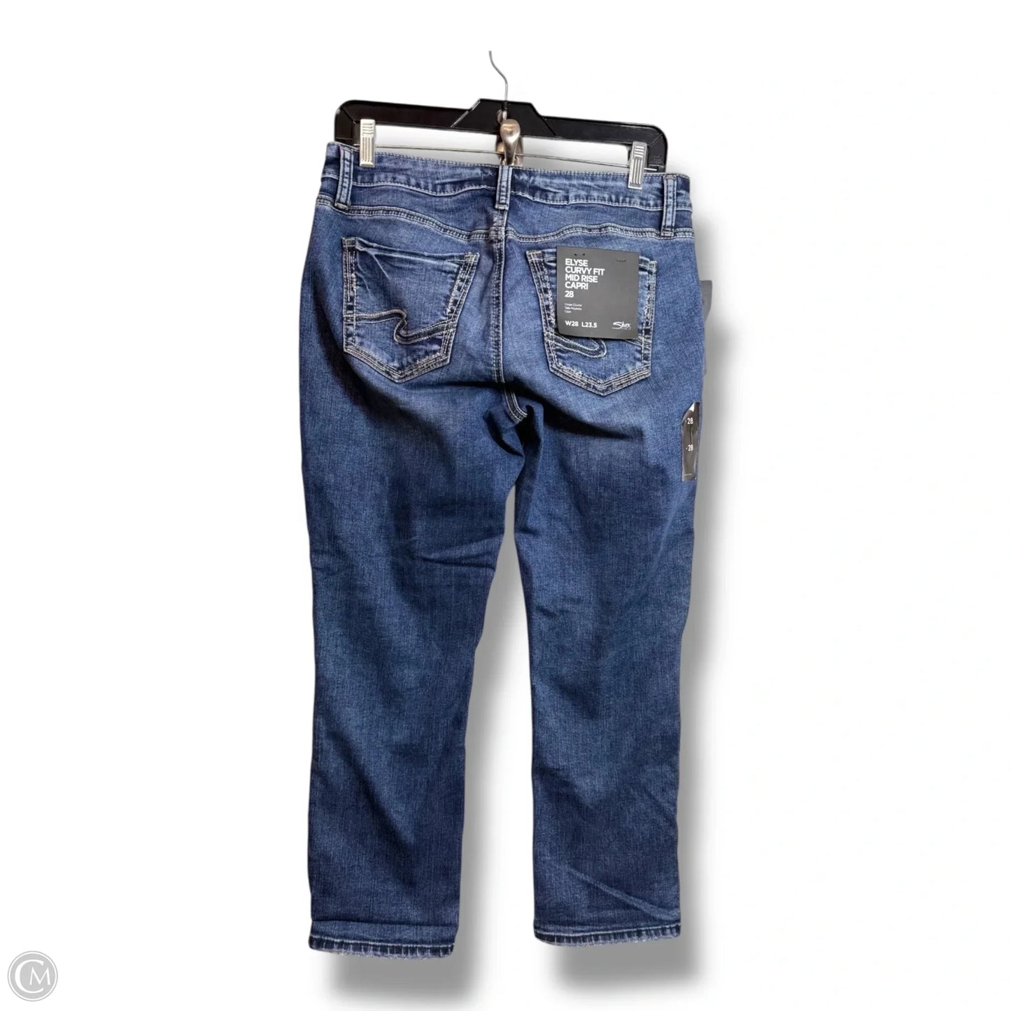 Capris By Silver In Blue Denim, Size: 6
