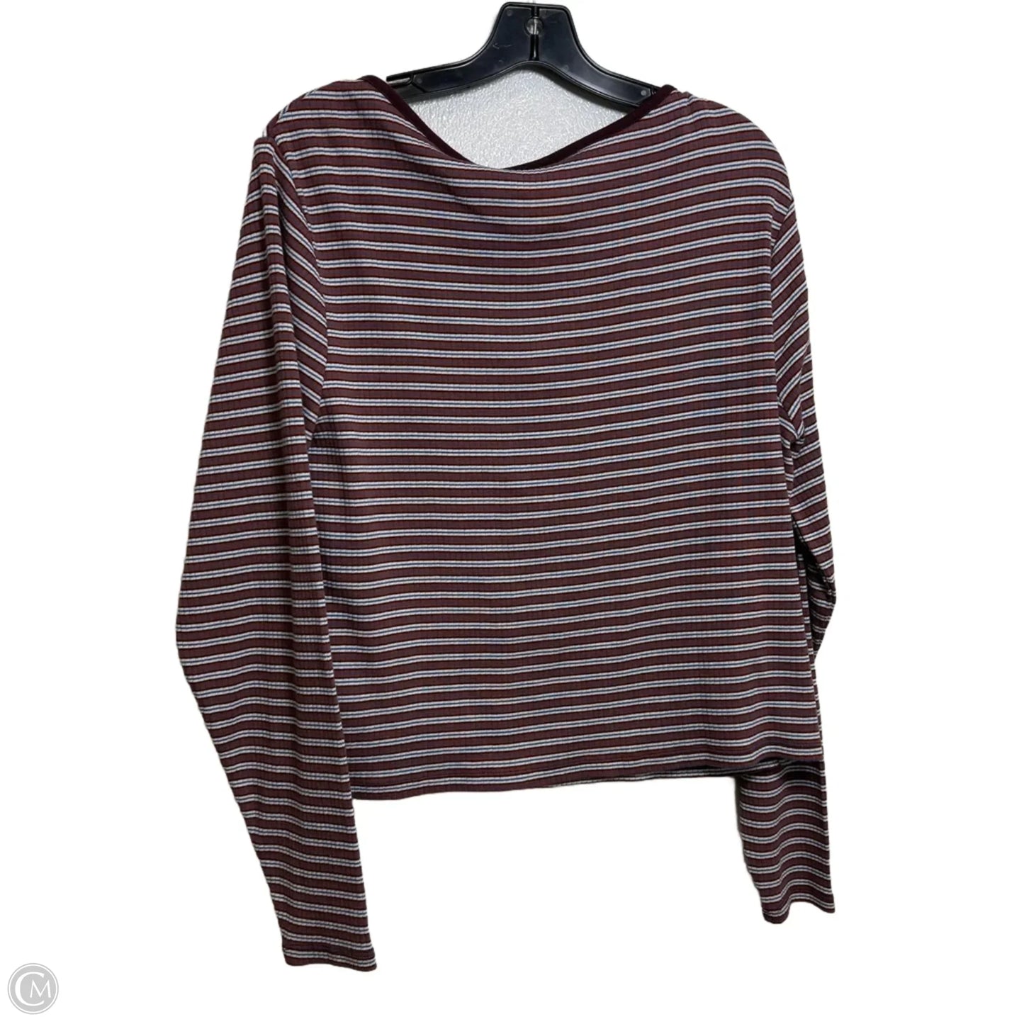 Top Long Sleeve By Levis In Maroon, Size: Xxl