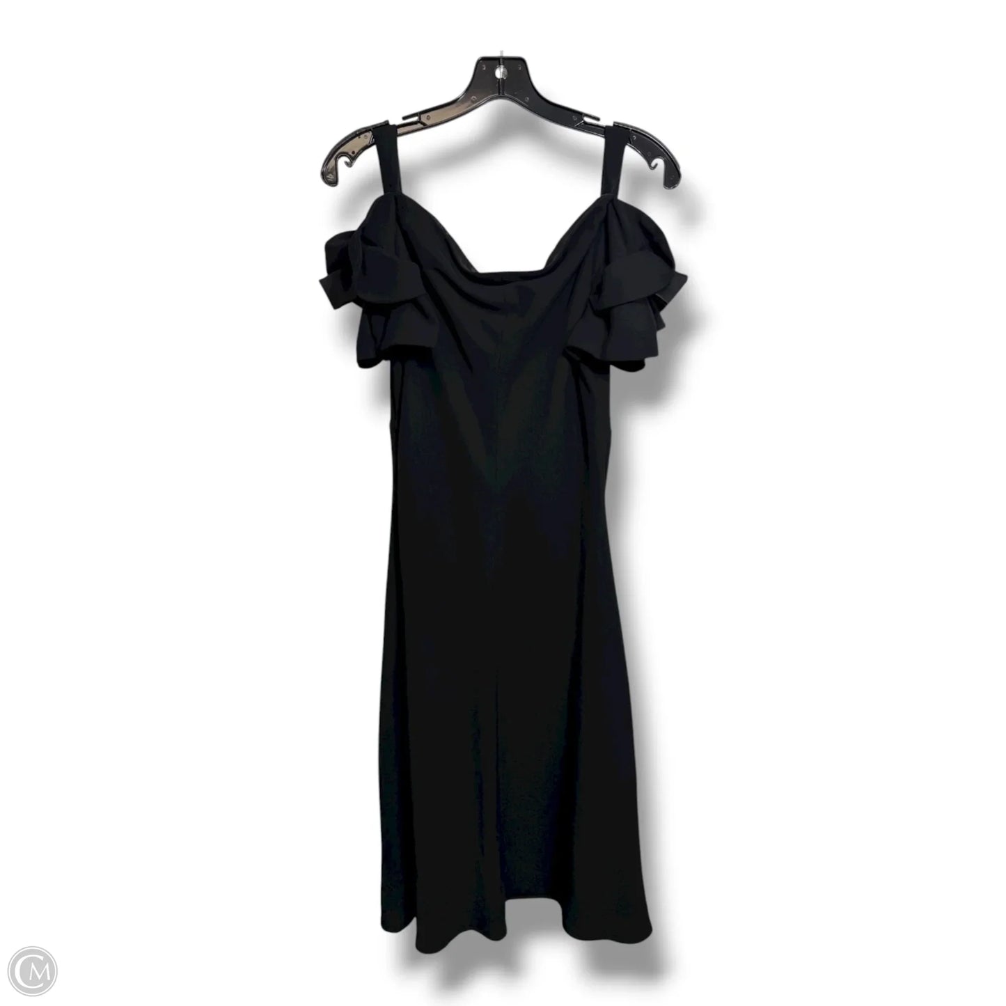 Dress Party Midi By Abs In Black, Size: 8