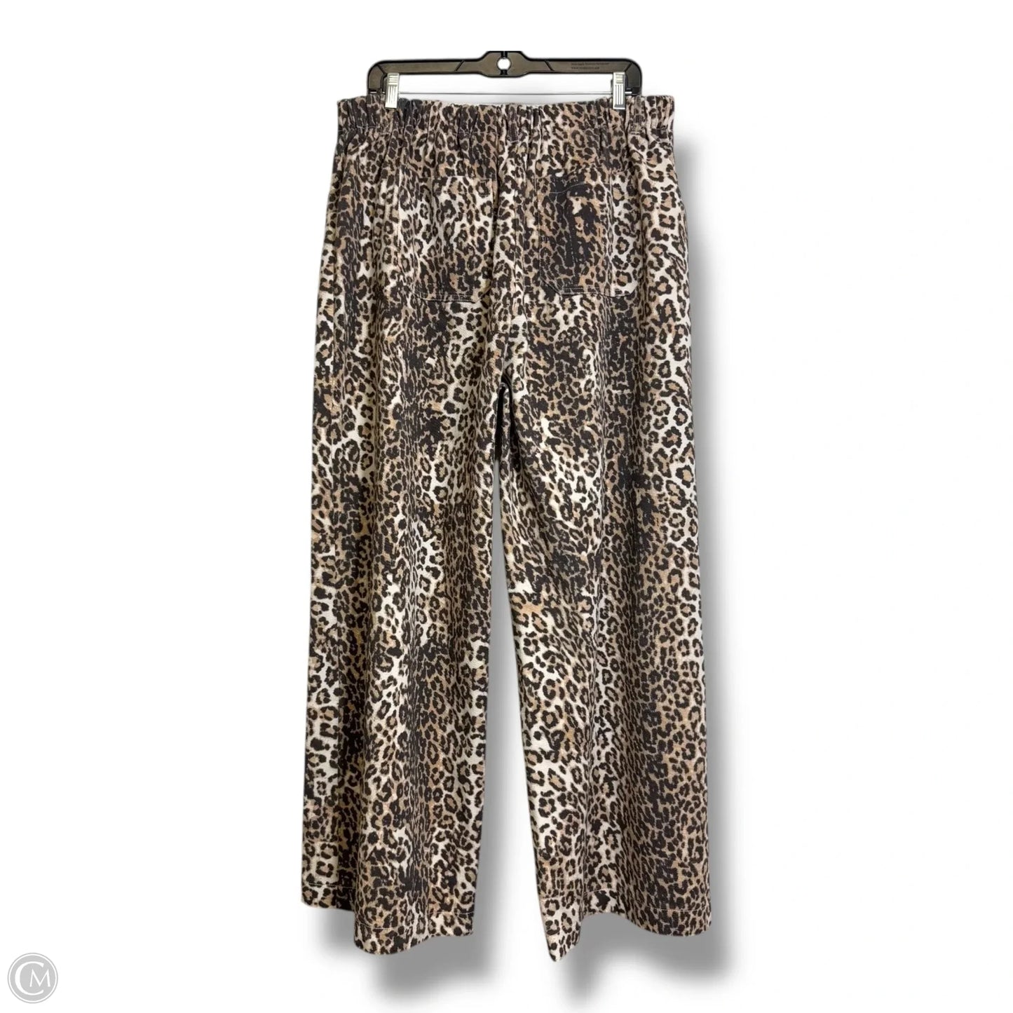 Pants Wide Leg By Clothes Mentor In Animal Print, Size: 1x