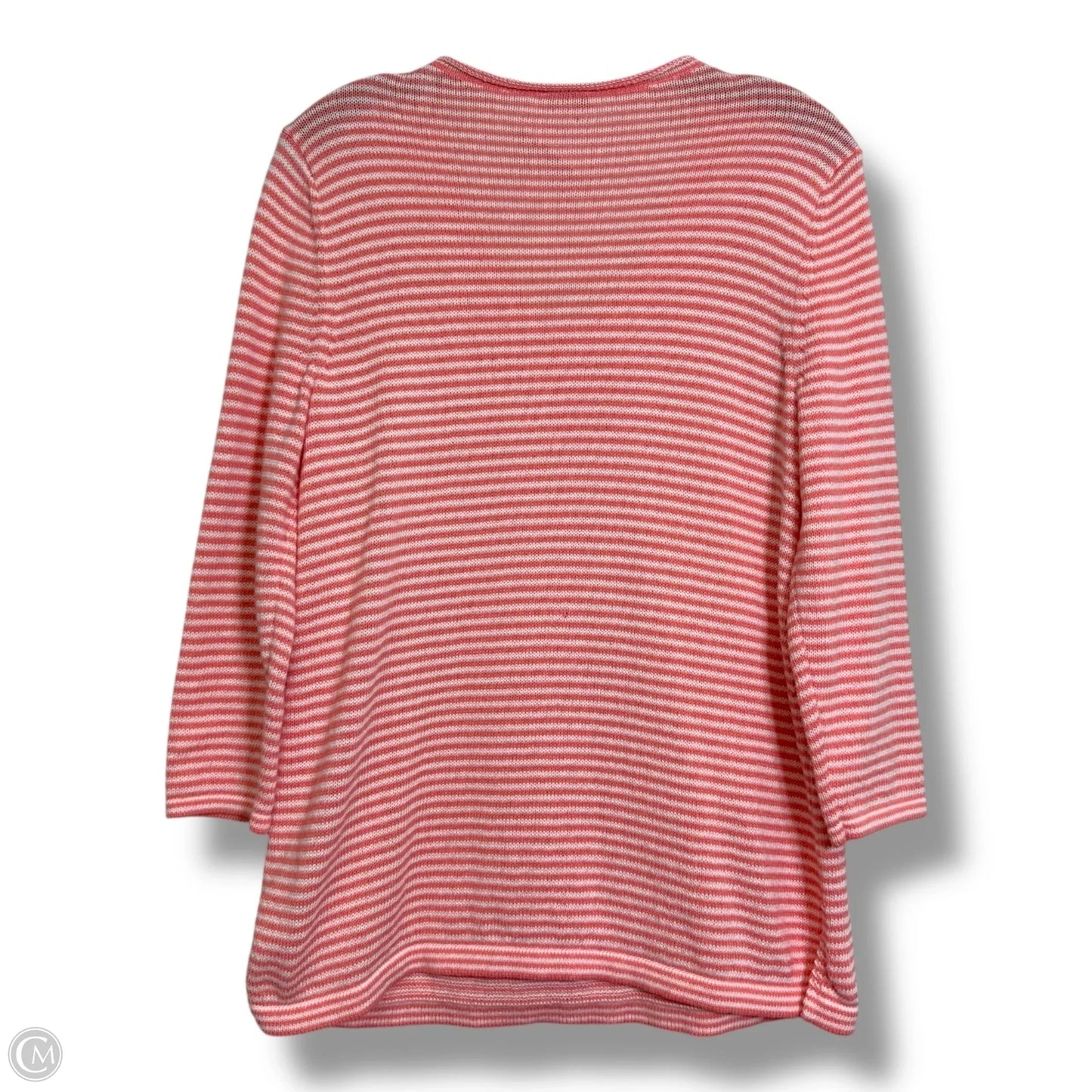 Sweater By Talbots In Coral, Size: M