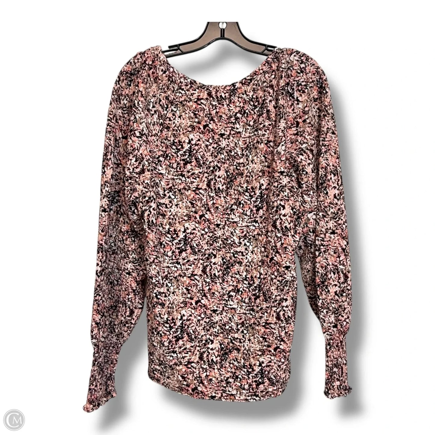 Top Long Sleeve By Loft In Pink, Size: M