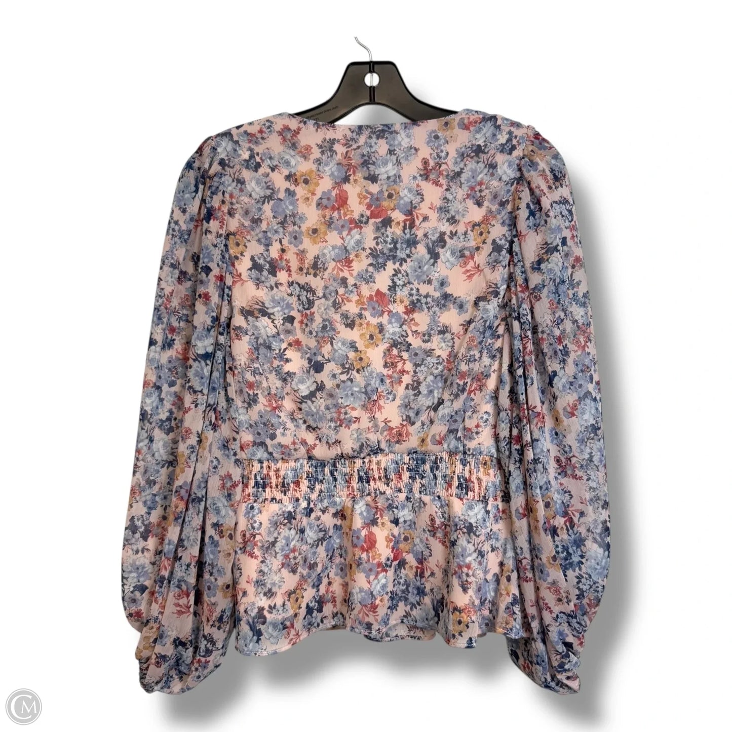 Top Long Sleeve By 1.state In Floral Print, Size: M