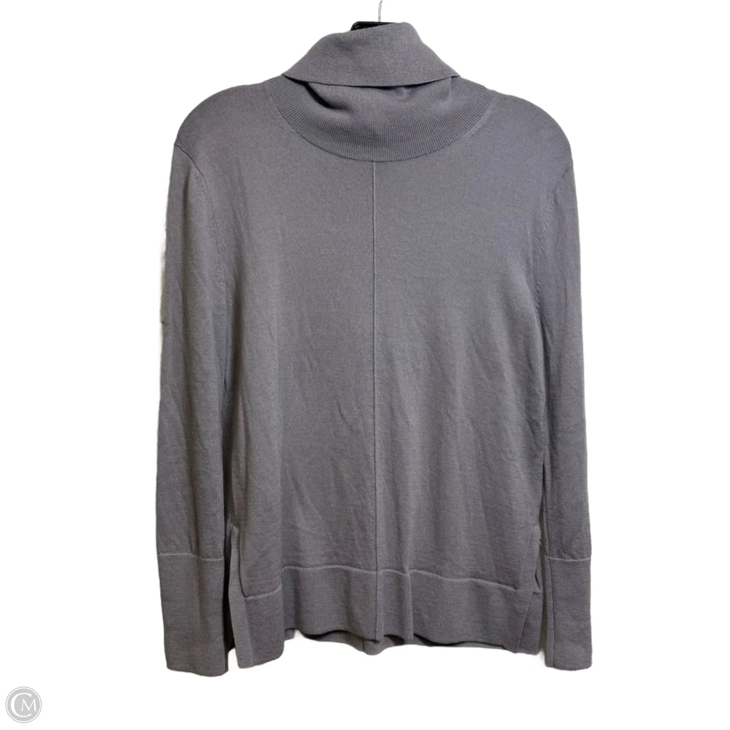 Top Long Sleeve By Banana Republic In Purple, Size: S