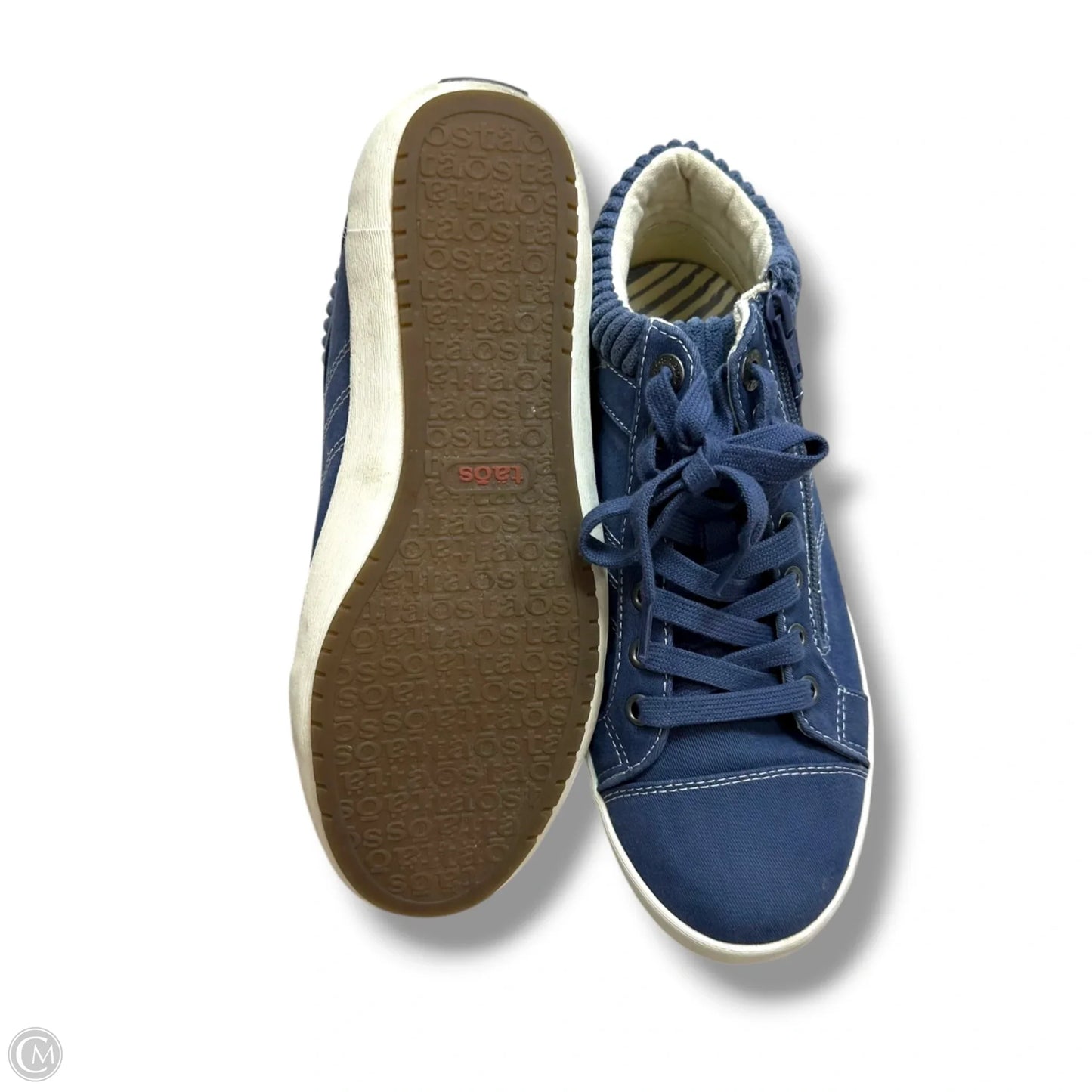 Shoes Sneakers By Taos In Blue, Size: 7