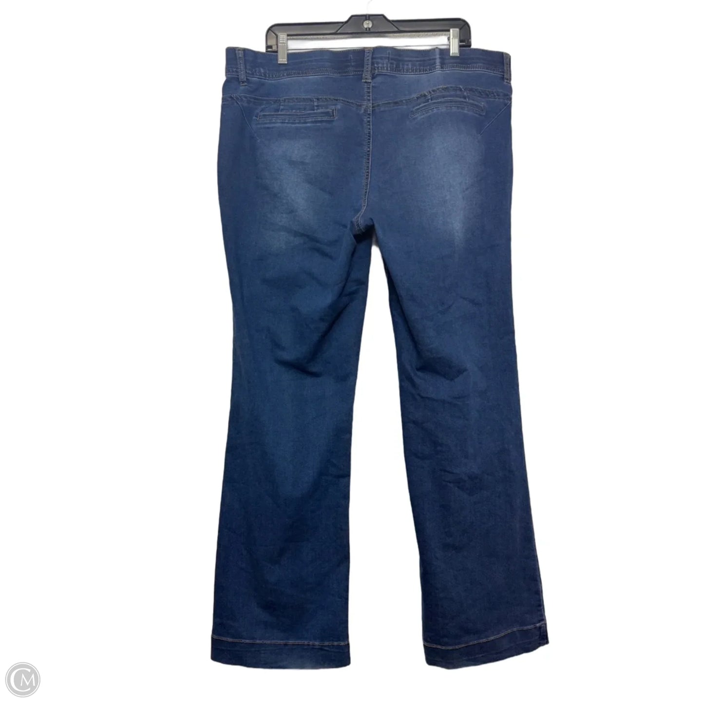 Jeans Boyfriend By Cato In Blue Denim, Size: 16