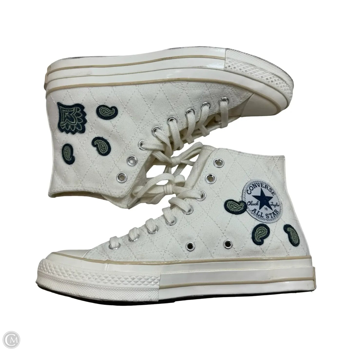Shoes Sneakers By Converse In Ivory, Size: 9
