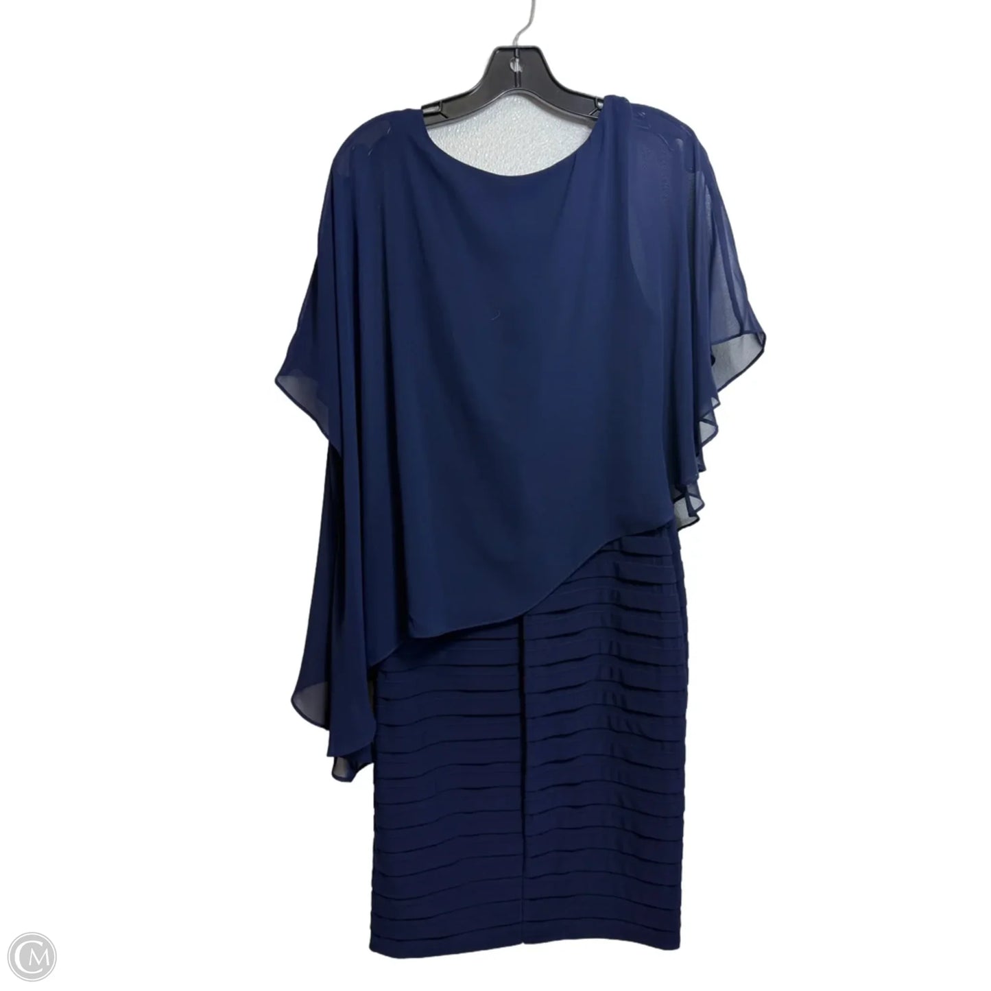 Dress Party Short By Adrianna Papell In Navy, Size: 6