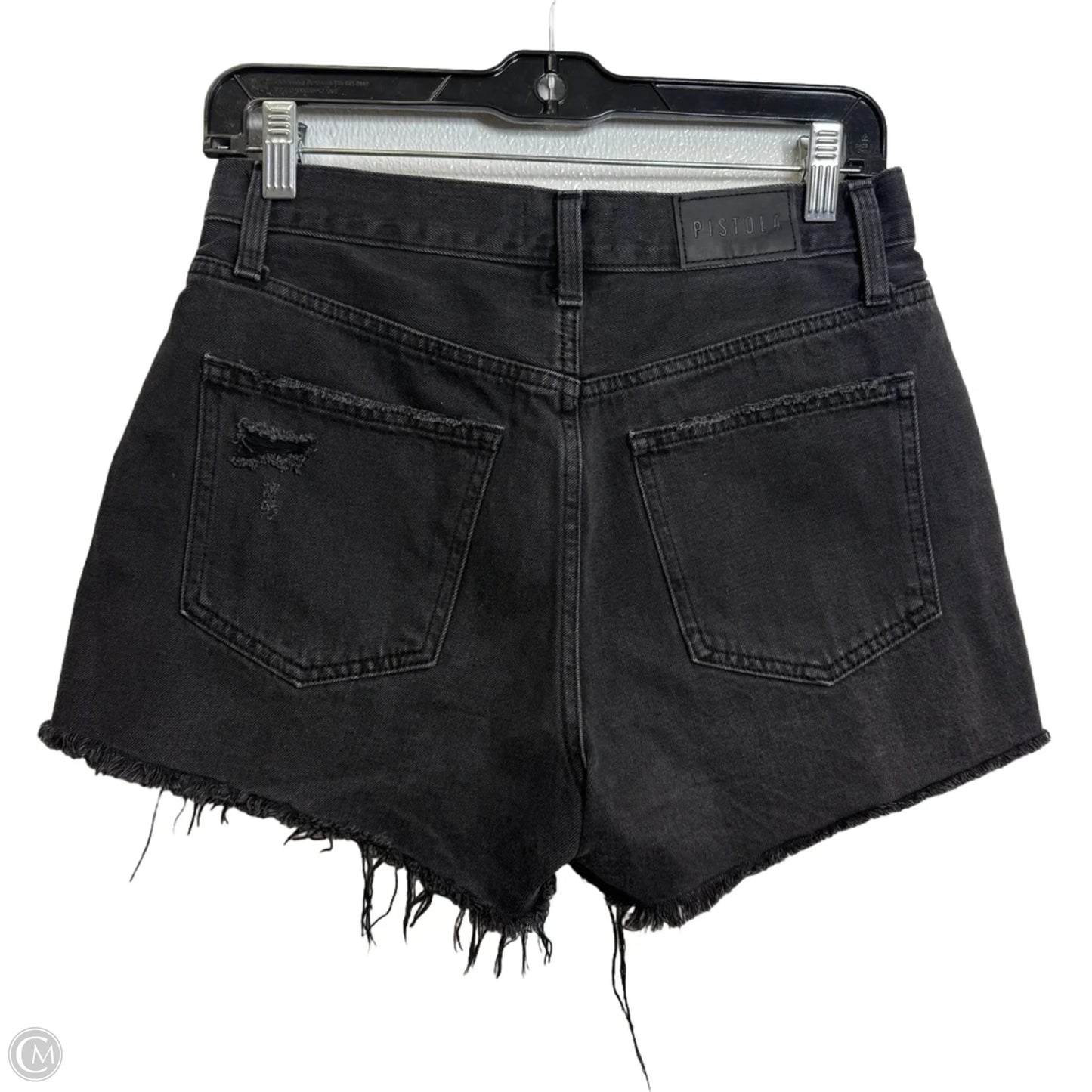 Shorts By Pistola In Black Denim, Size: 2