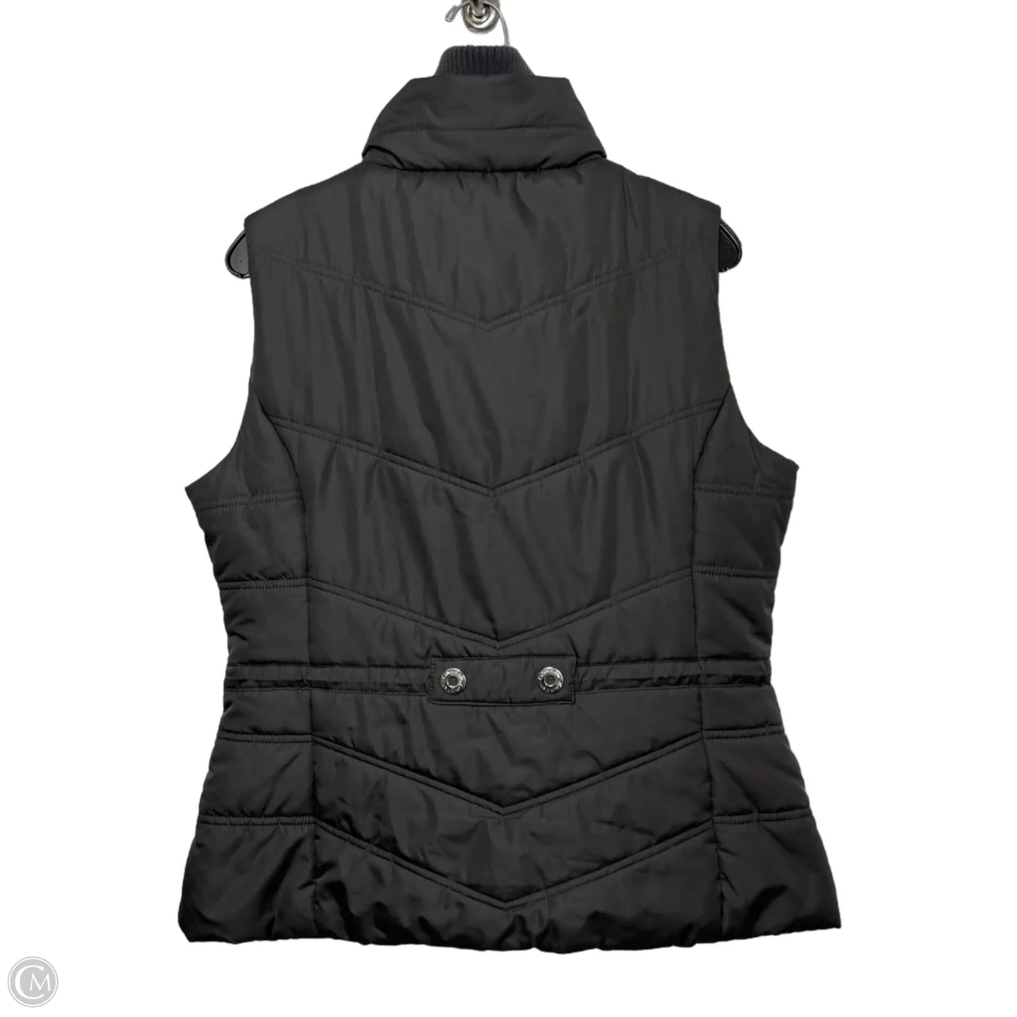 Vest Puffer & Quilted By Calvin Klein In Brown, Size: M