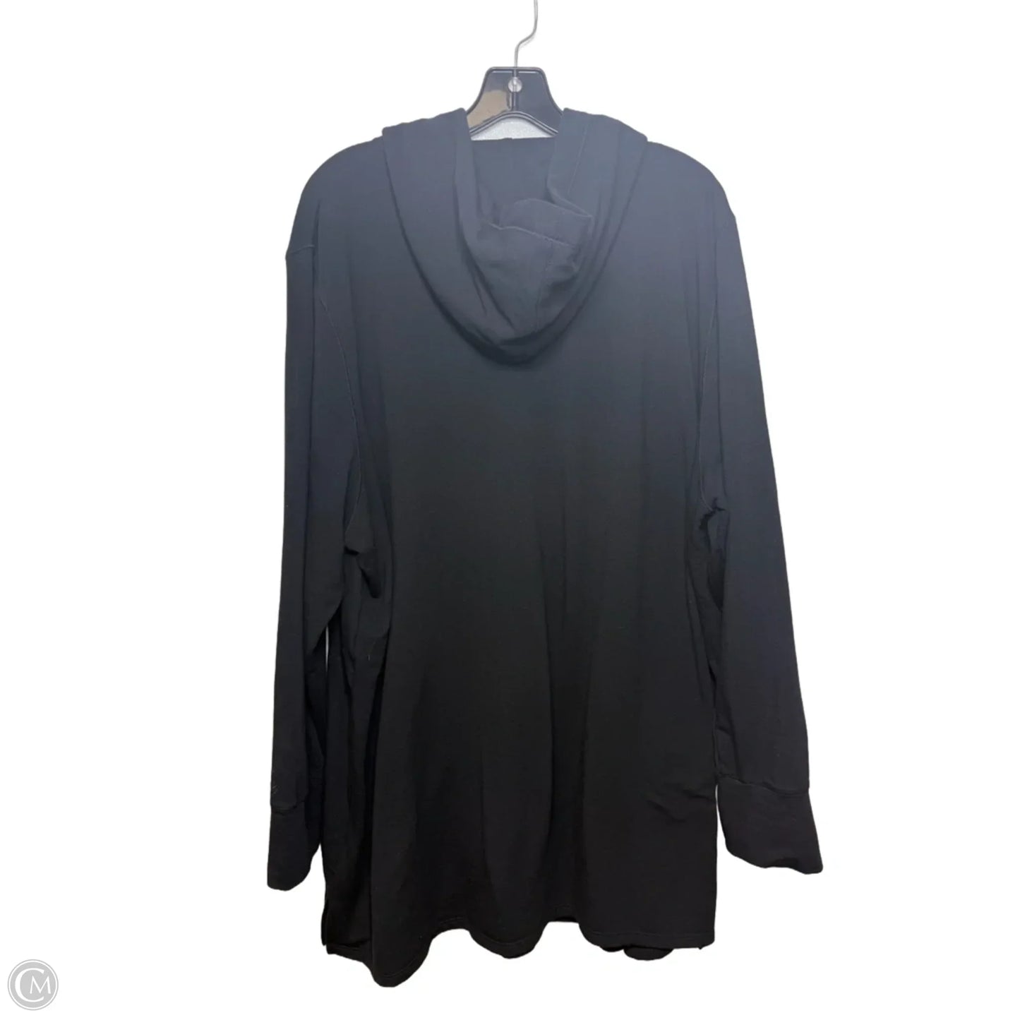 Cardigan By Cuddl Duds In Black, Size: 3x