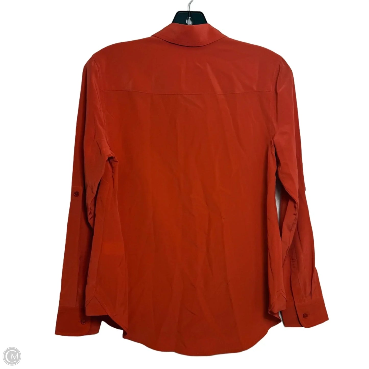 Blouse Long Sleeve By Talbots In Copper, Size: 2p