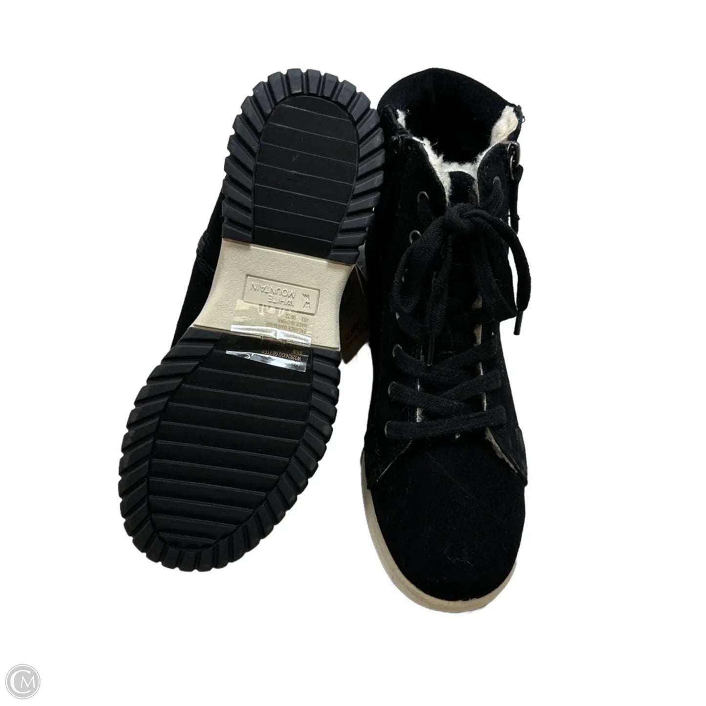 Boots Ankle Flats By White Mountain In Black, Size: 6.5