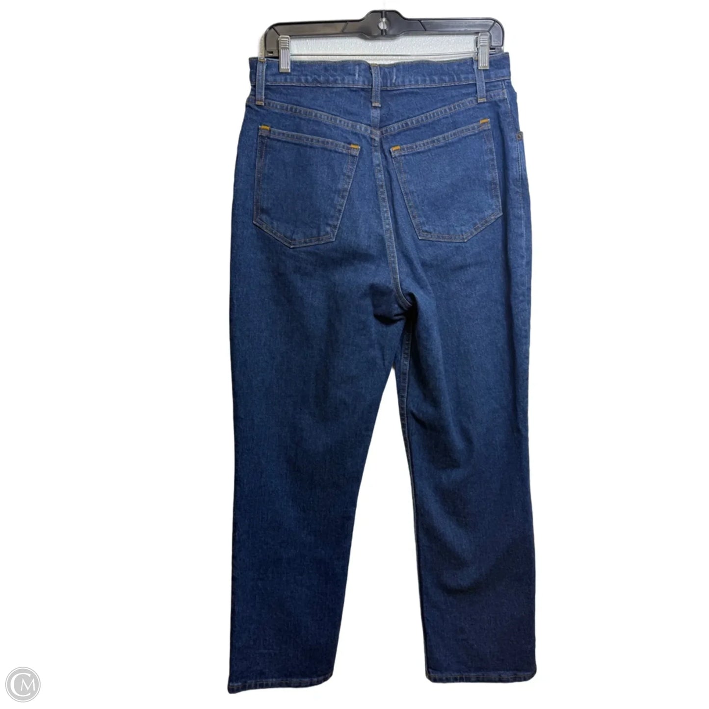 The 90s Straight Ultra High Rise Jeans By Abercrombie And Fitch In Blue Denim, Size: 8
