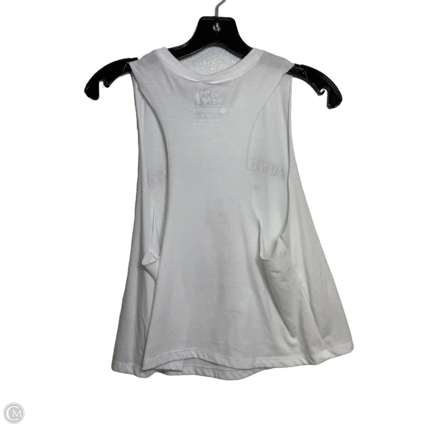 Athletic Tank Top By Cmf In White, Size: L