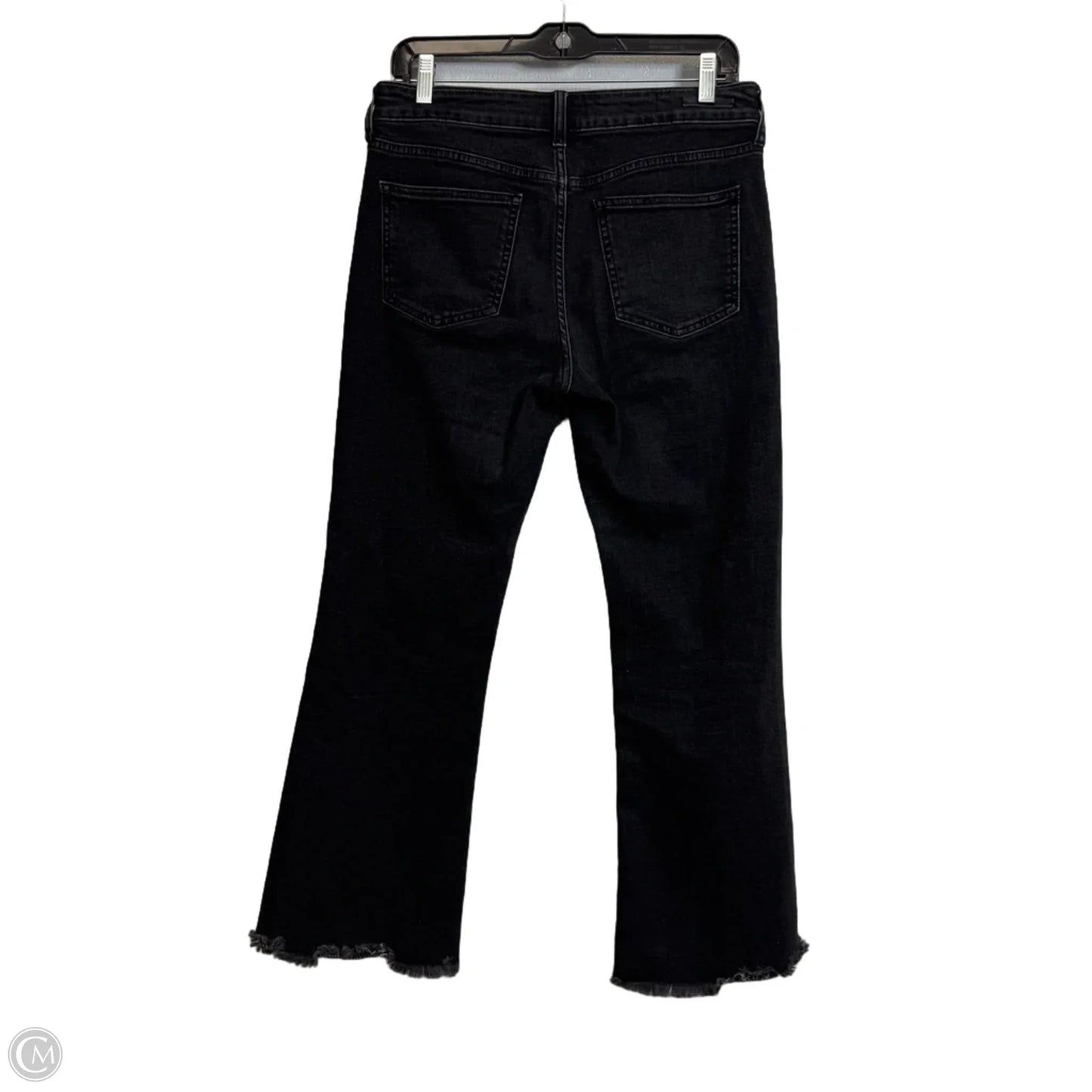 Jeans Flared By Pilcro In Black Denim, Size: 6