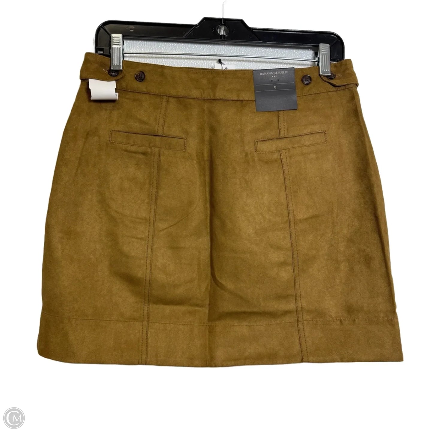 Skirt Mini & Short By Banana Republic In Tan, Size: 8