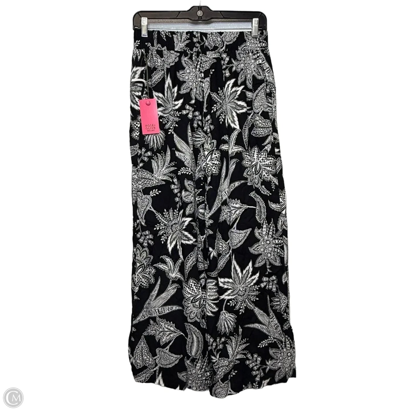 Pants Linen By Rose And Olive In Black, Size: S