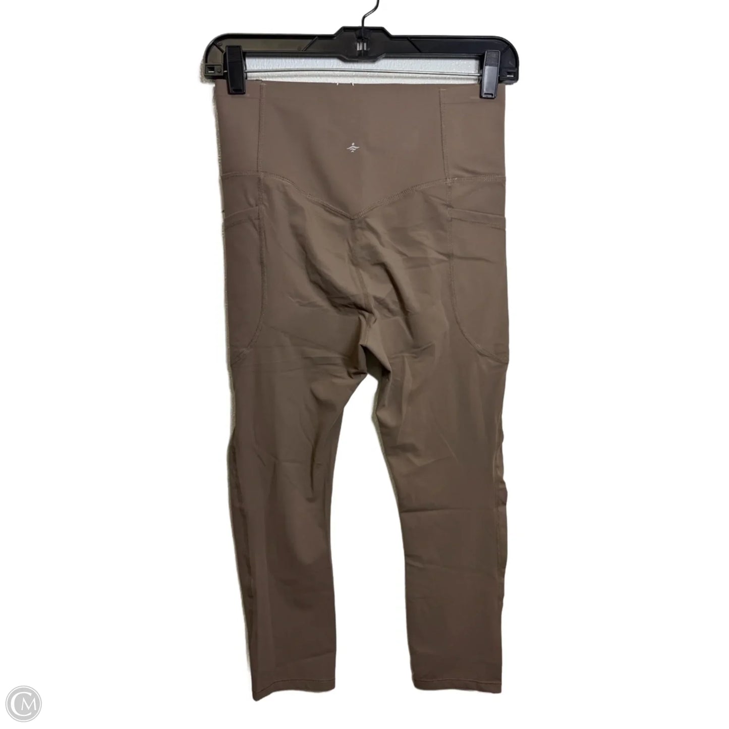 Athletic Leggings By Halara In Taupe, Size: M