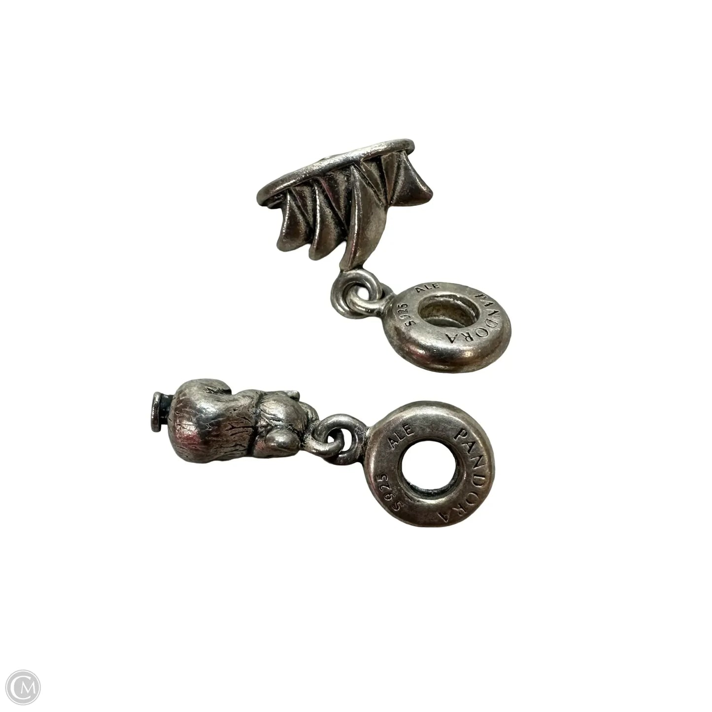 Sterling silver Dangle charms - Koala Bear charm & Sydney Opera House charm By Pandora