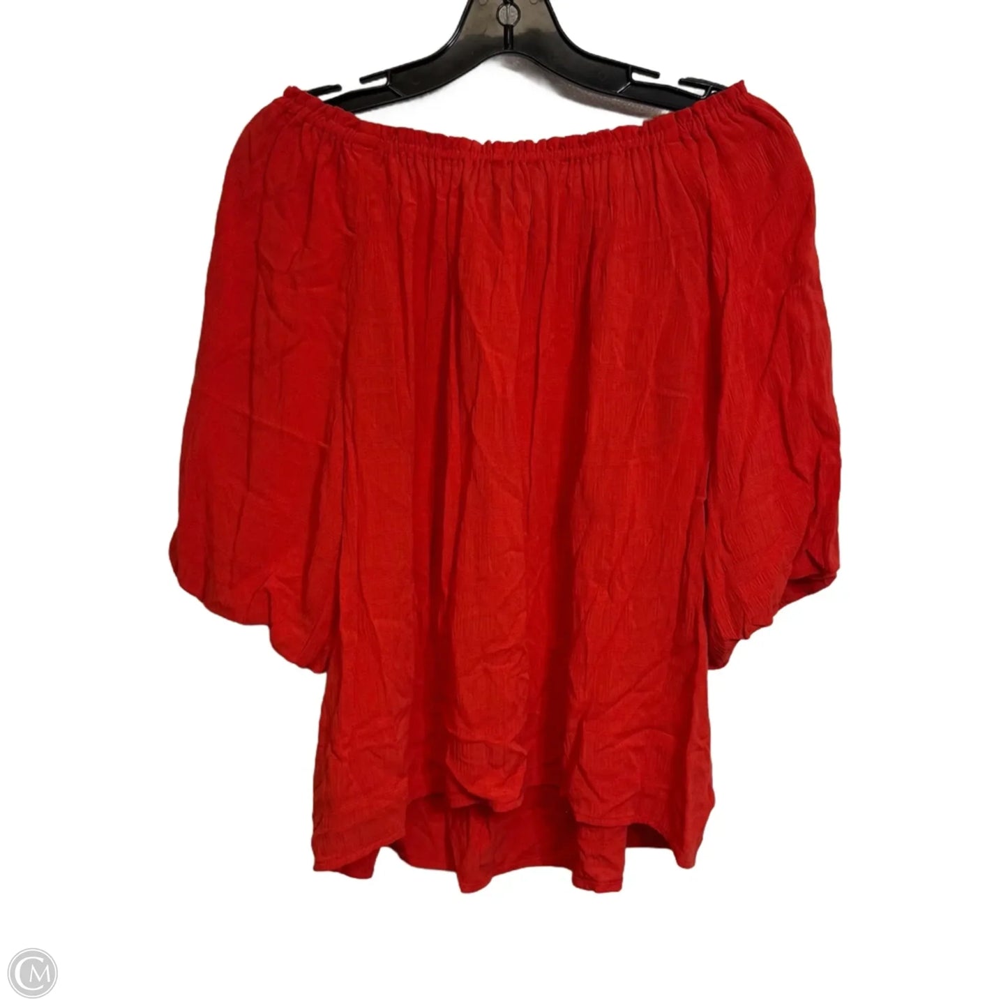 Top Short Sleeve By Sanctuary In Red, Size: L