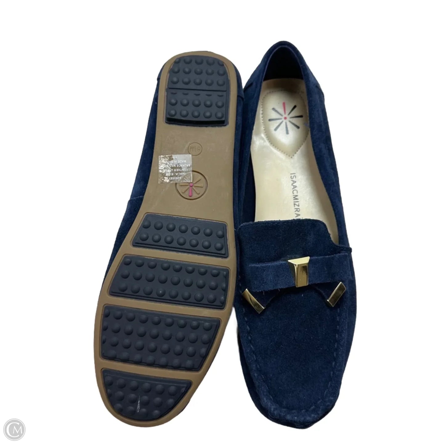 Shoes Flats By Isaac Mizrahi Live Qvc In Navy, Size: 8.5