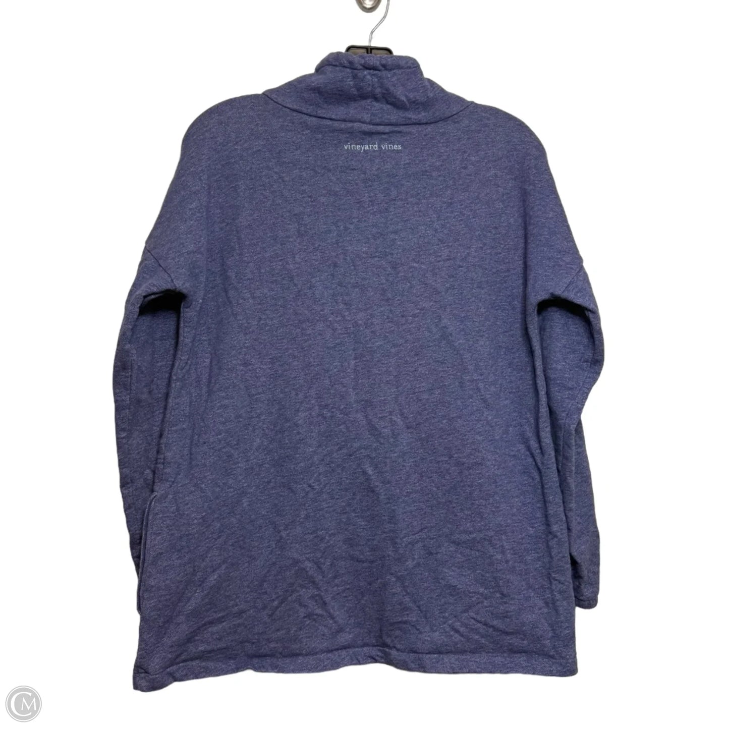 Sweatshirt Collar By Vineyard Vines In Blue, Size: S