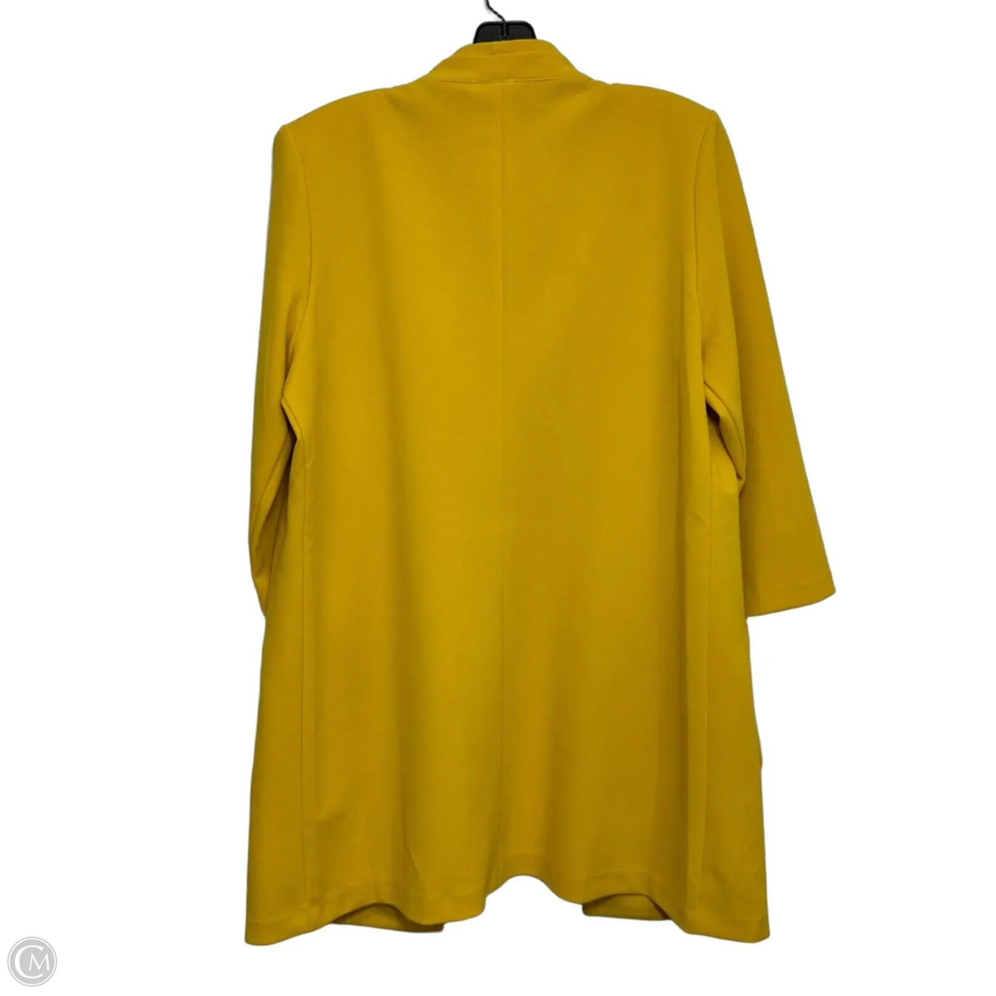 Blazer By Clothes Mentor In Yellow, Size: M