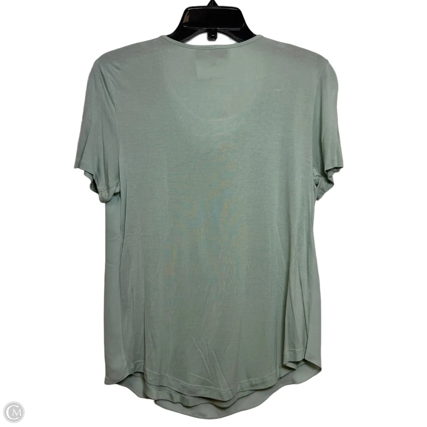 Top Short Sleeve By Loft In Green, Size: S