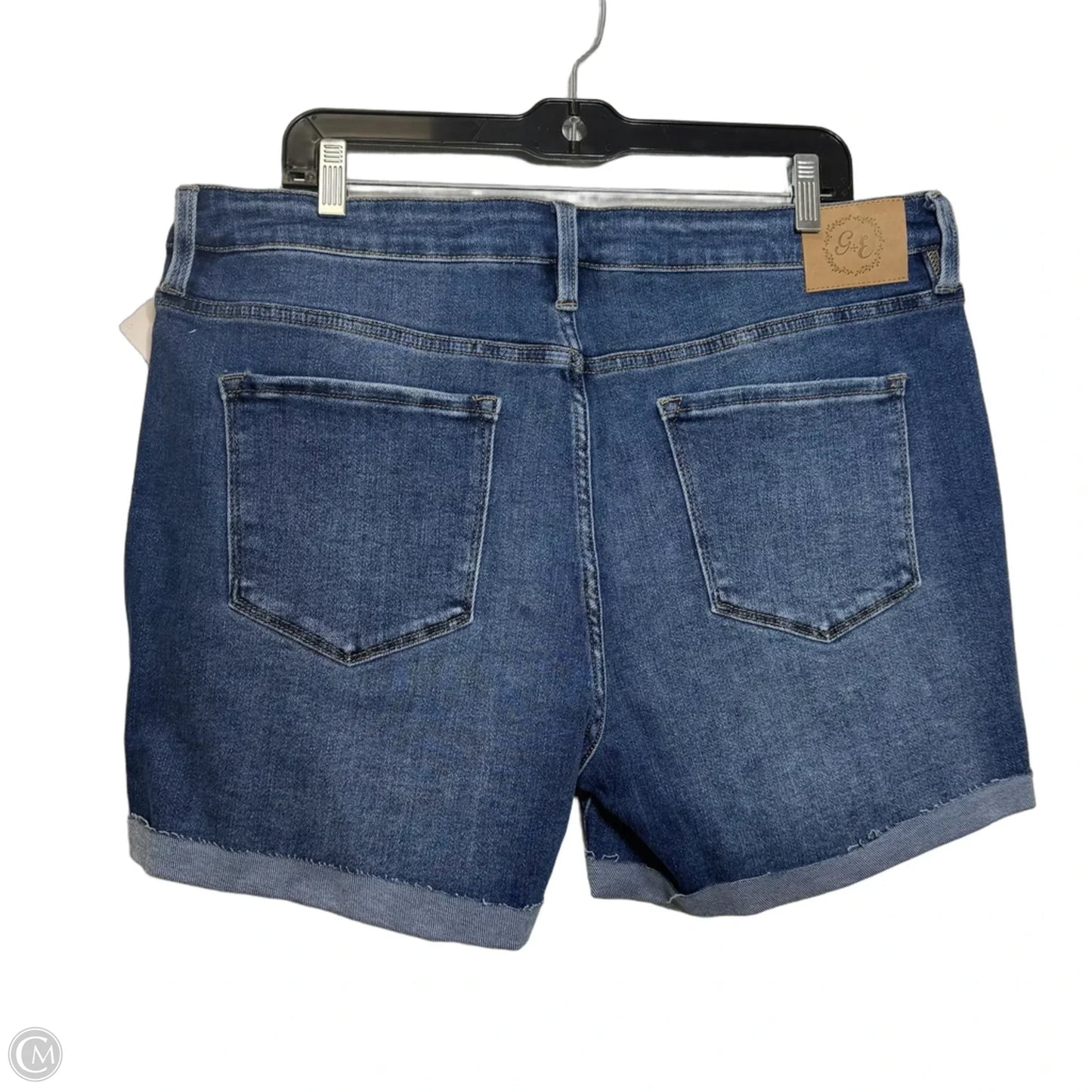 Shorts By Clothes Mentor In Blue Denim, Size: 20