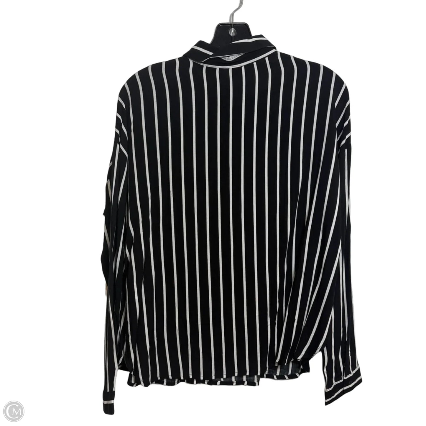 Top Long Sleeve By Forever 21 In Striped Pattern, Size: S