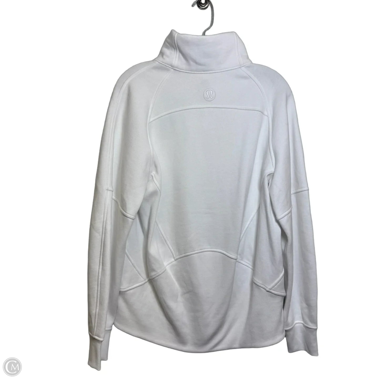 VILLANOVA Athletic Sweatshirt Collar By Lululemon In White, Size: Xs