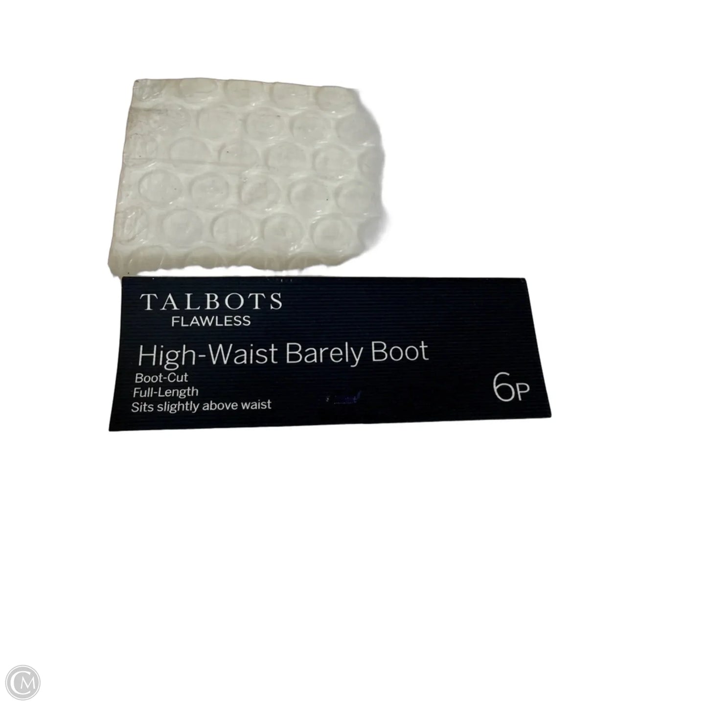 Jeans Boot Cut By Talbots In White Denim, Size: 6p